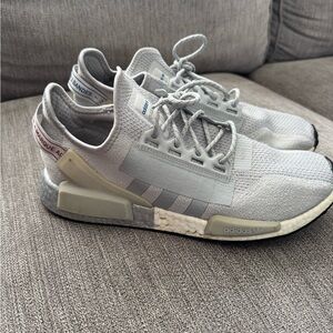 Adidas Light Gray NMD Sneakers